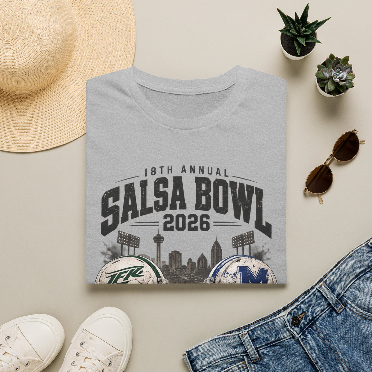 Salsa Bowl 2026 T-Shirt — 18th Annual Game Day Tee