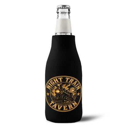 Night Train Zip-Up Bottle Cooler Sleeve-Sublimation