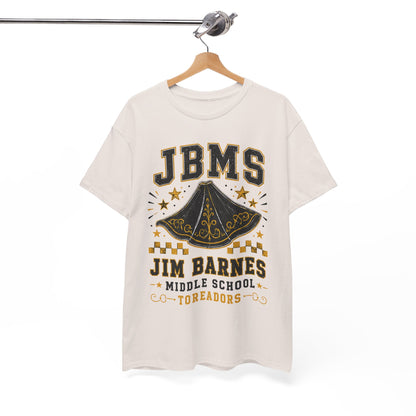 Jim Barnes Middle School JBMS Tornadoes T-Shirt — School Spirit Tee