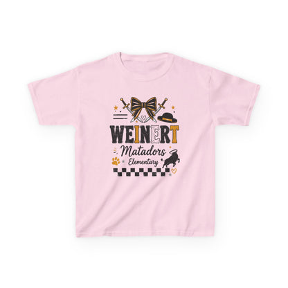 Matadors Elementary Kids T‑Shirt – 'Weinert' School Spirit Tee