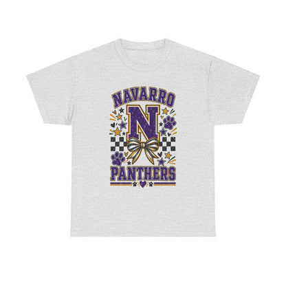 Navarro Panthers N Cheer T-Shirt — School Spirit Cheerleader Tee