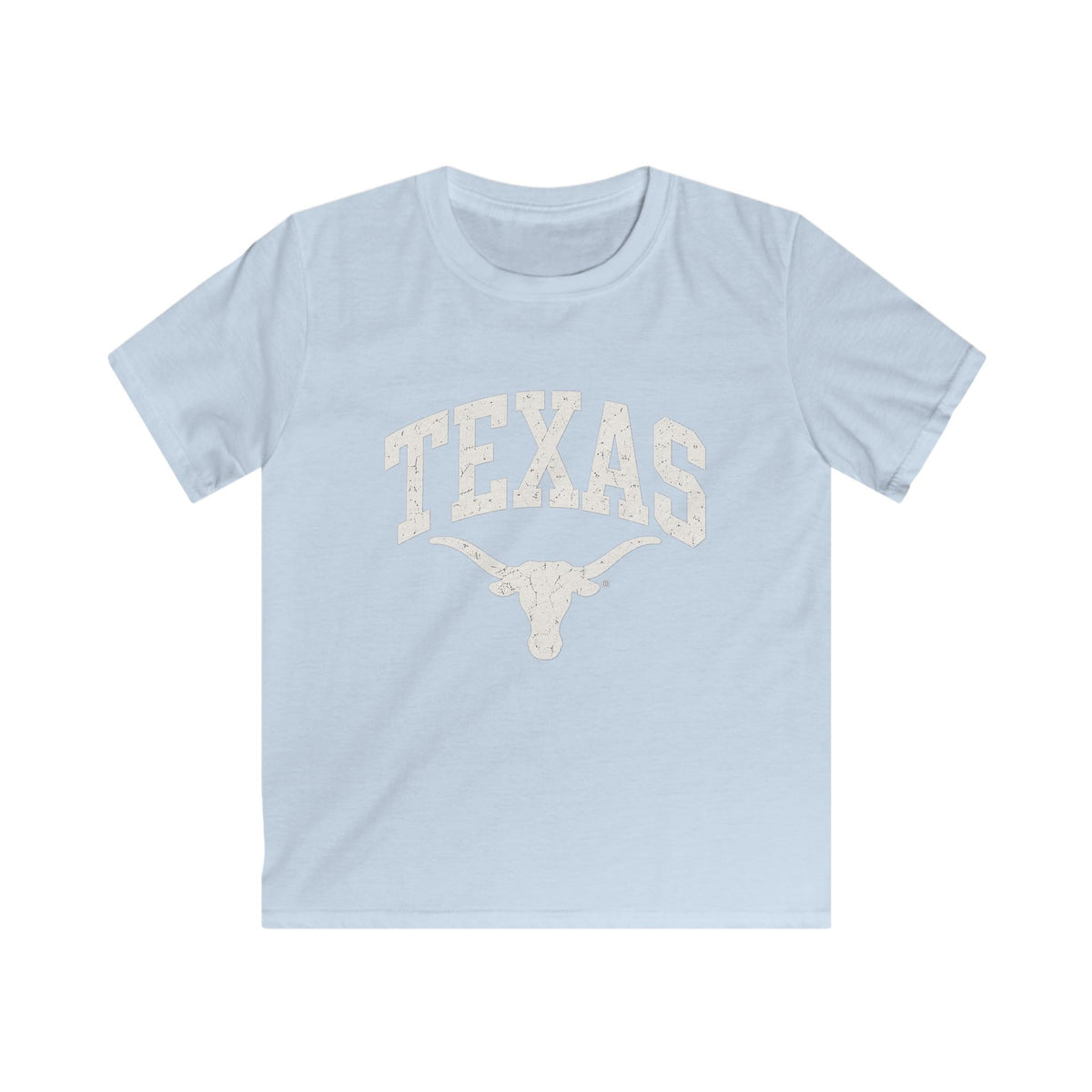 Kids Texas Longhorns Graphic Tee — Vintage Sports School Spirit Shirt