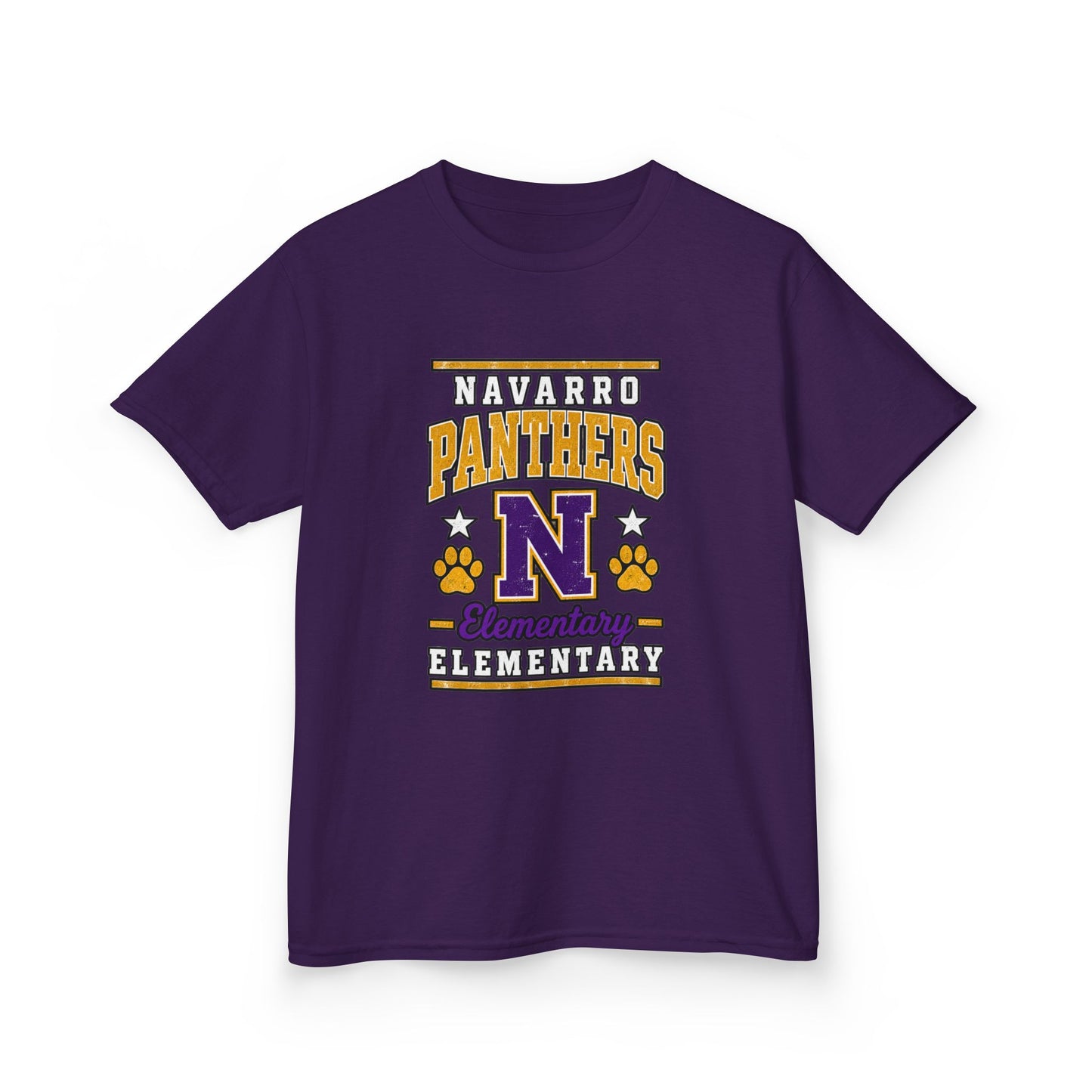Navarro Panthers Kids T-Shirt — 'N' Elementary School Spirit Tee