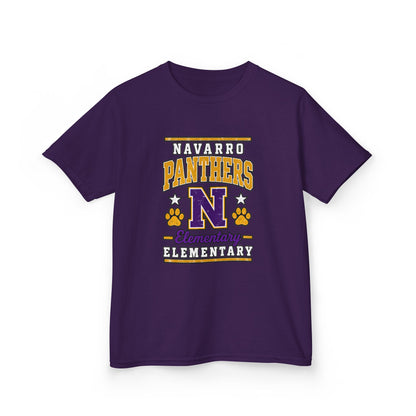 Navarro Panthers Kids T-Shirt — 'N' Elementary School Spirit Tee