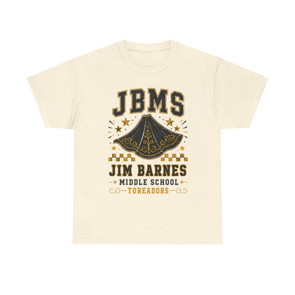 Jim Barnes Middle School JBMS Tornadoes T-Shirt — School Spirit Tee