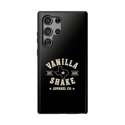 Black w/Ivory Logo lmpact-Resistant Phone Cases