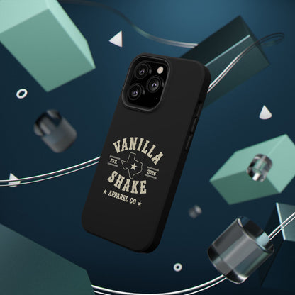 Black w/Ivory Logo lmpact-Resistant Phone Cases