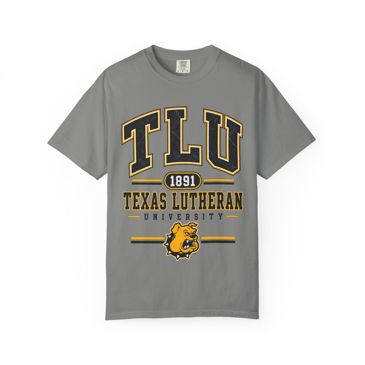 TLU Texas Lutheran University Bulldogs 1891 College T-Shirt