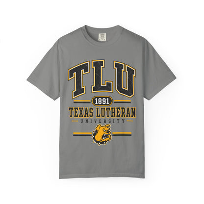 TLU Texas Lutheran University Bulldogs 1891 College T-Shirt