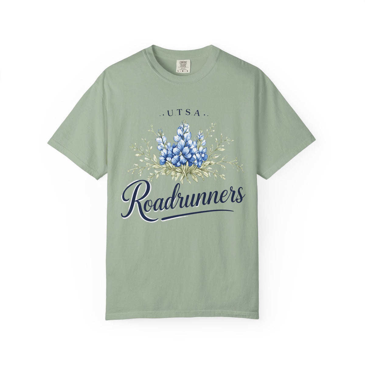 UTSA Roadrunners Floral T‑Shirt — Bluebonnet College Spirit Tee