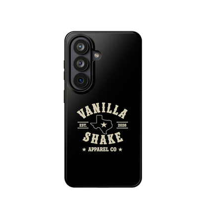 Black w/Ivory Logo lmpact-Resistant Phone Cases
