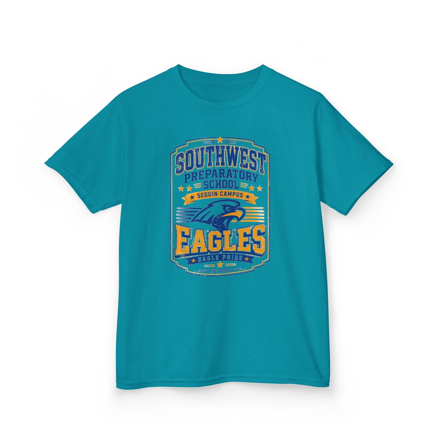 Kids T-Shirt — Southwest Preparatory School Eagles Mascot Tee