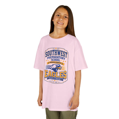 Kids T-Shirt — Southwest Preparatory School Eagles Mascot Tee