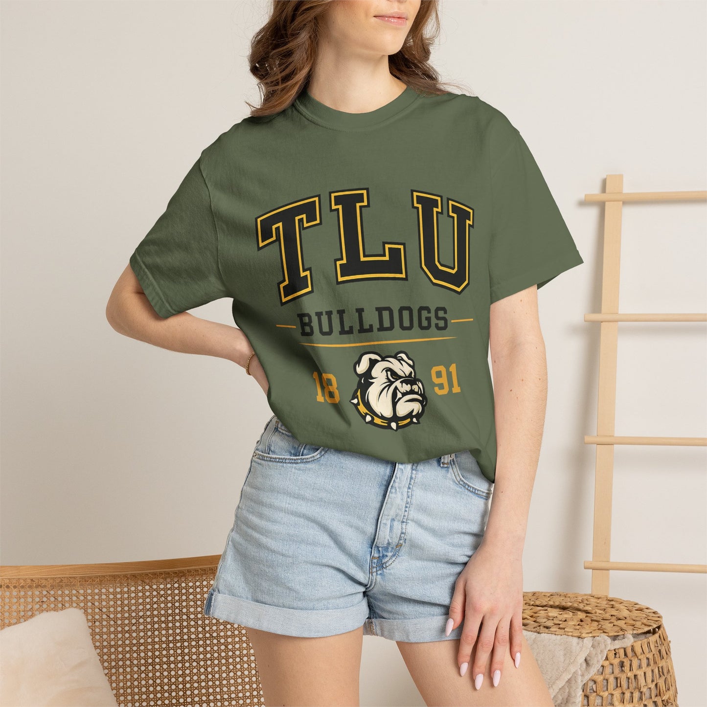 TLU Bulldogs 1891 Garment-Dyed T-Shirt