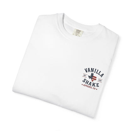 Family Shakes 4th of July-Unisex Garment-Dyed T-shirt