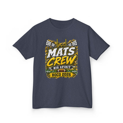 Kids Tee — "Mats Crew Big Spirit Hoco 2026" Football Crewneck
