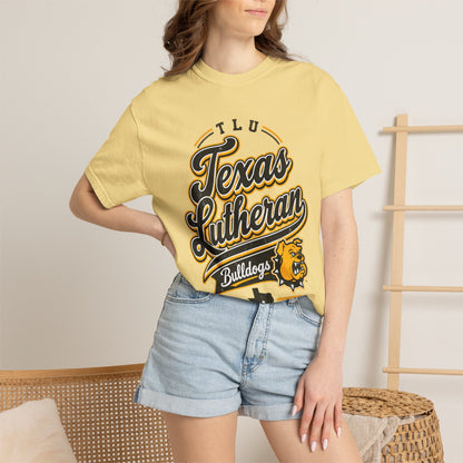 Texas Lutheran Bulldogs Vintage Script T-Shirt