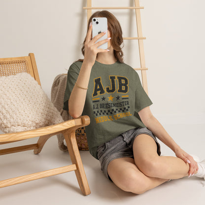Middle School Custom Name Tee — AJB Briesemeister School Spirit Shirt