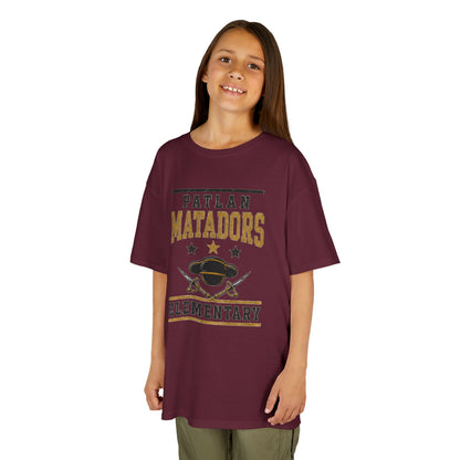 Patlan Matadors Elementary Kids T‑Shirt — School Spirit Tee