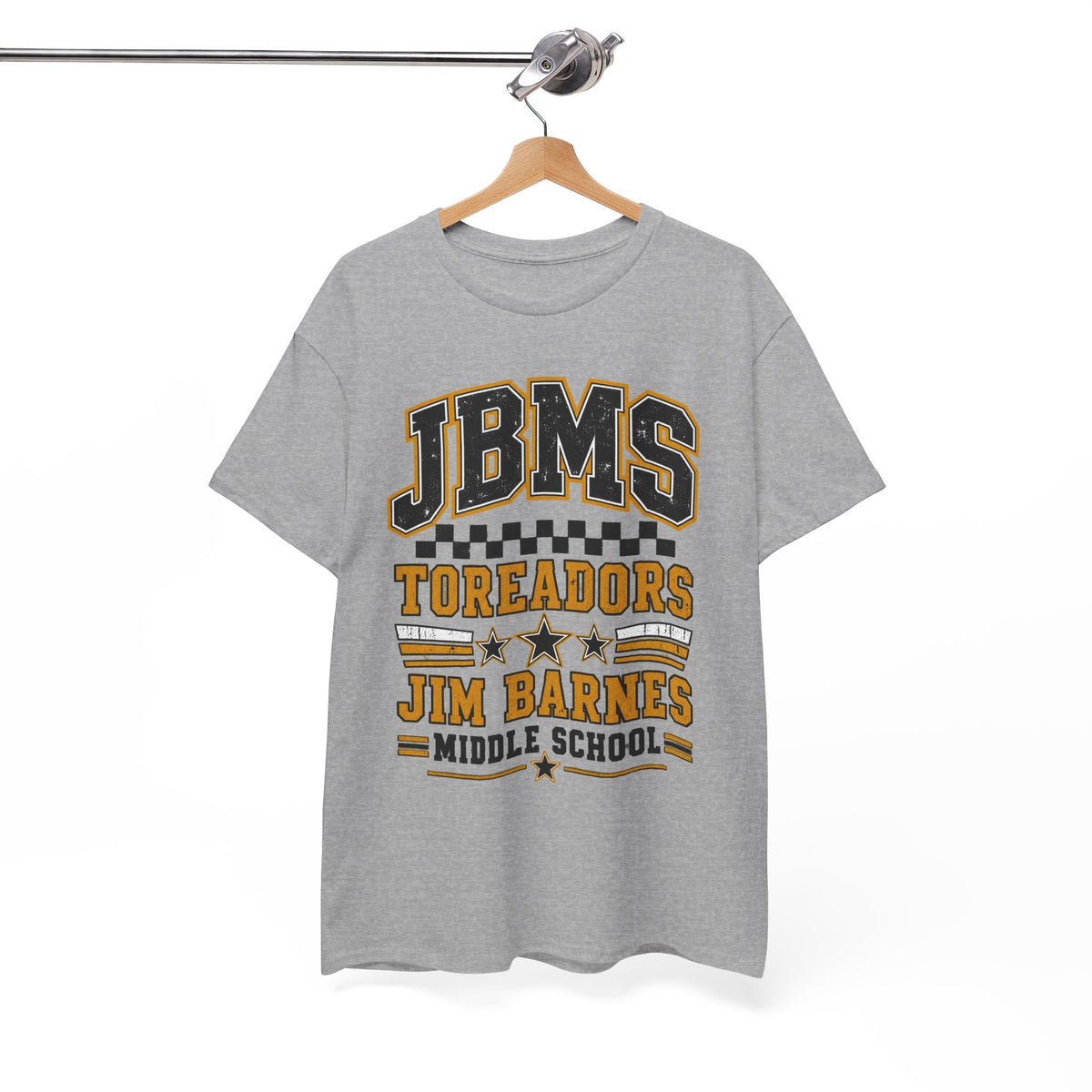 Jim Barnes Middle School Toreadors Tee — JBMS School Spirit T-Shirt