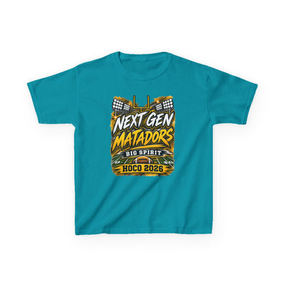 Kids Tee — "Next Gen Matadors" HOCO 2026 Big Spirit School Spirit Shirt