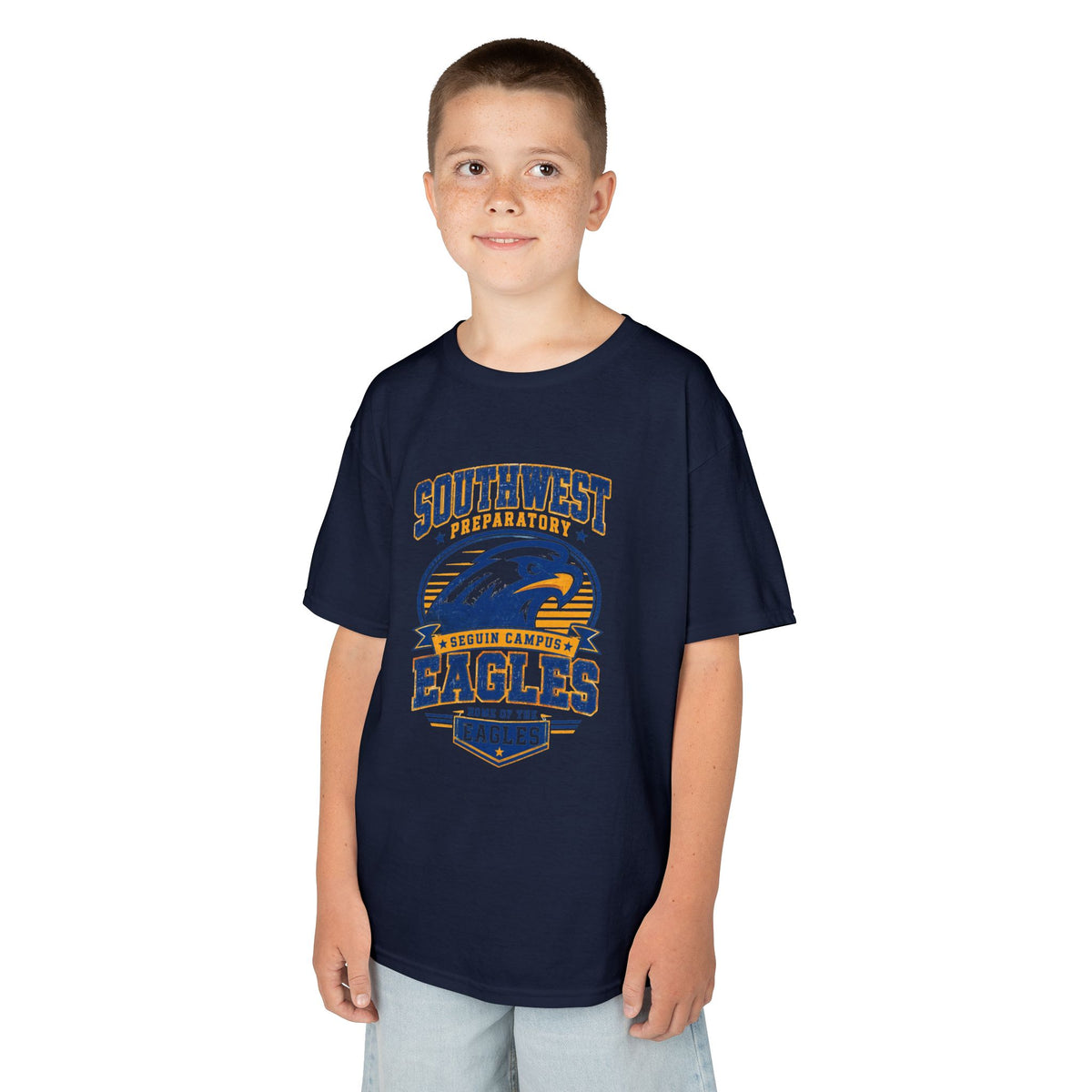 Kids Tee — Southwest Eagles School Spirit Football Team Shirt
