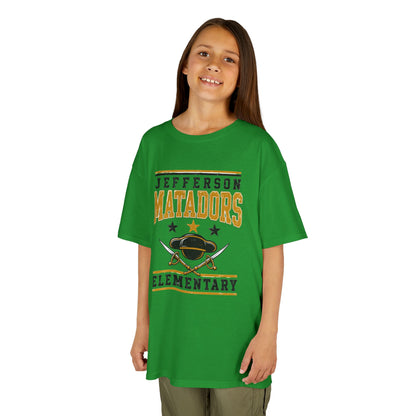 Jefferson Matadors Elementary Kids T-Shirt — School Spirit Tee