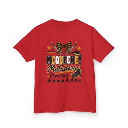 Kids Tee — McQueeny Matadors Elementary School Spirit Shirt