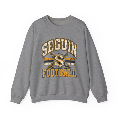 Seguin Football Crewneck Sweatshirt – Vintage School Spirit Pullover