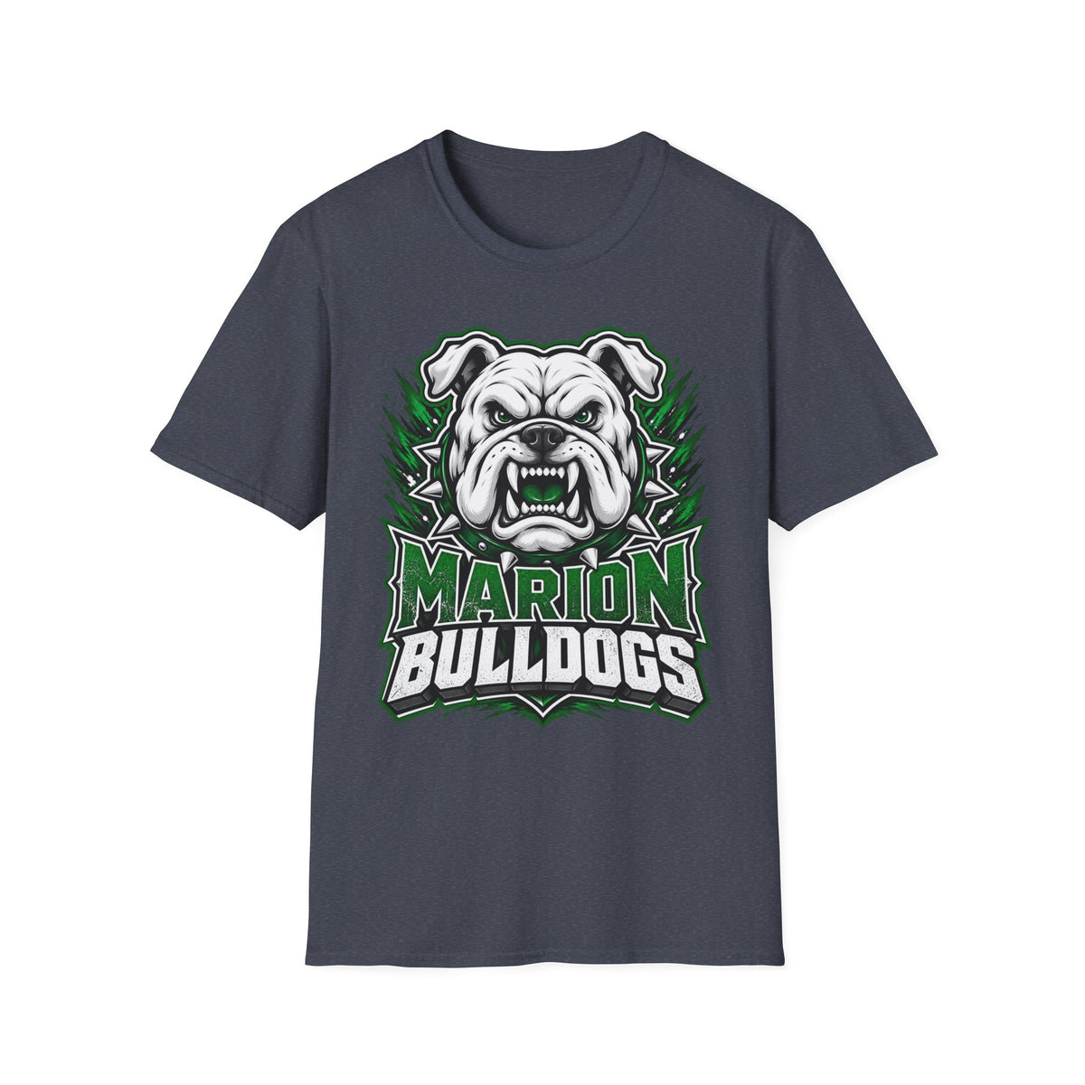Bulldogs Mascot T-Shirt — Marion Bulldogs School Spirit Tee
