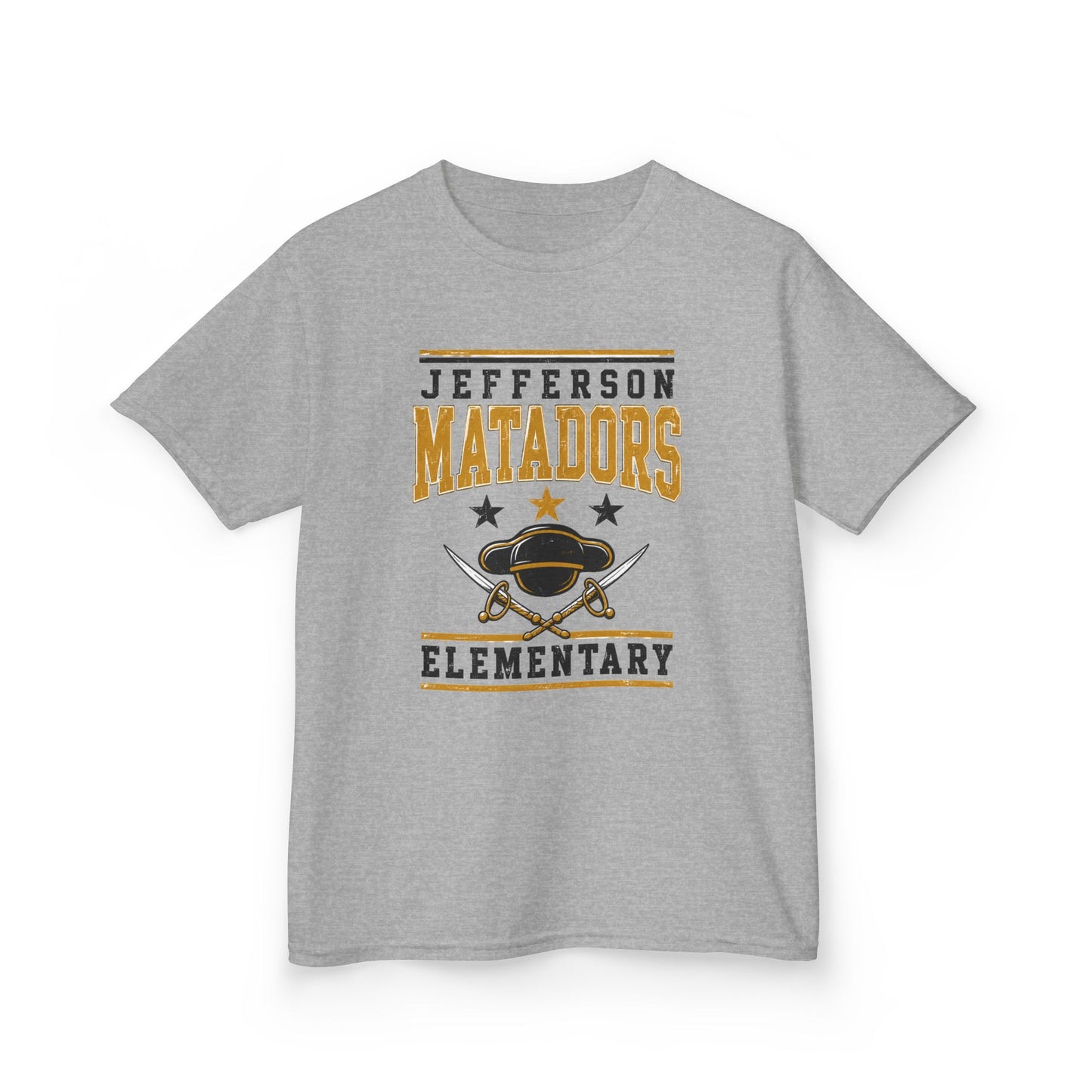 Jefferson Matadors Elementary Kids T-Shirt — School Spirit Tee