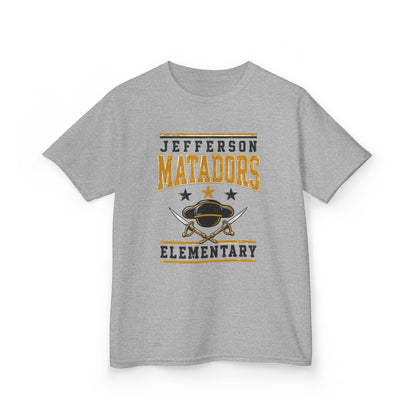 Jefferson Matadors Elementary Kids T-Shirt — School Spirit Tee