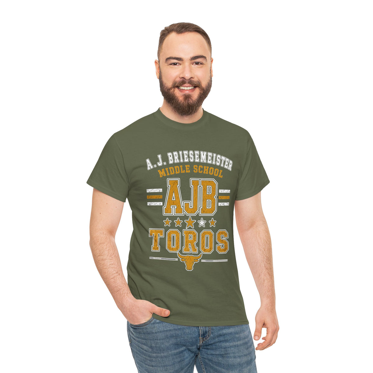 A.J. Briesemeister Middle School AJB Toros T-Shirt