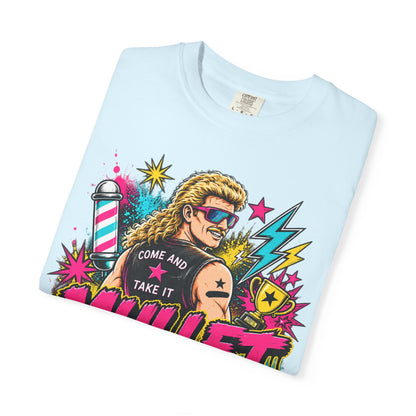 Mullet Championship T-Shirt — "Business in the Front, Party in the Back" Retro Graphic Tee