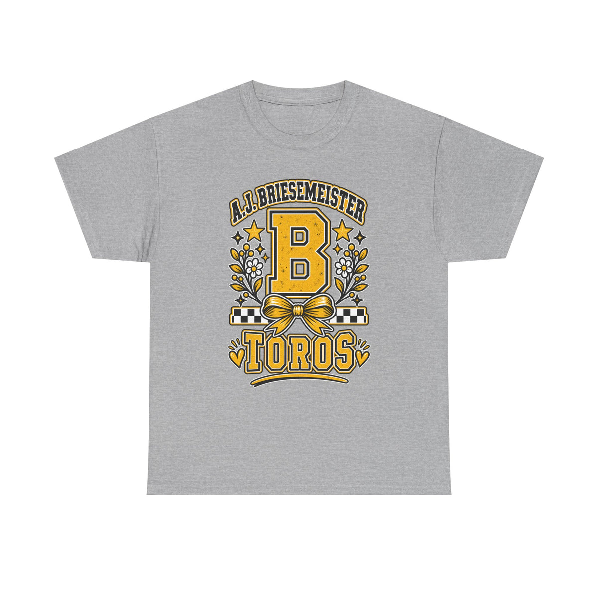 Toros 'B' Crest T-Shirt — AJ Briesemeister School Spirit Tee