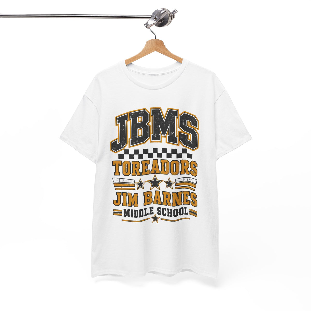 Jim Barnes Middle School Toreadors Tee — JBMS School Spirit T-Shirt