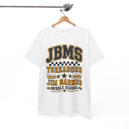 Jim Barnes Middle School Toreadors Tee — JBMS School Spirit T-Shirt