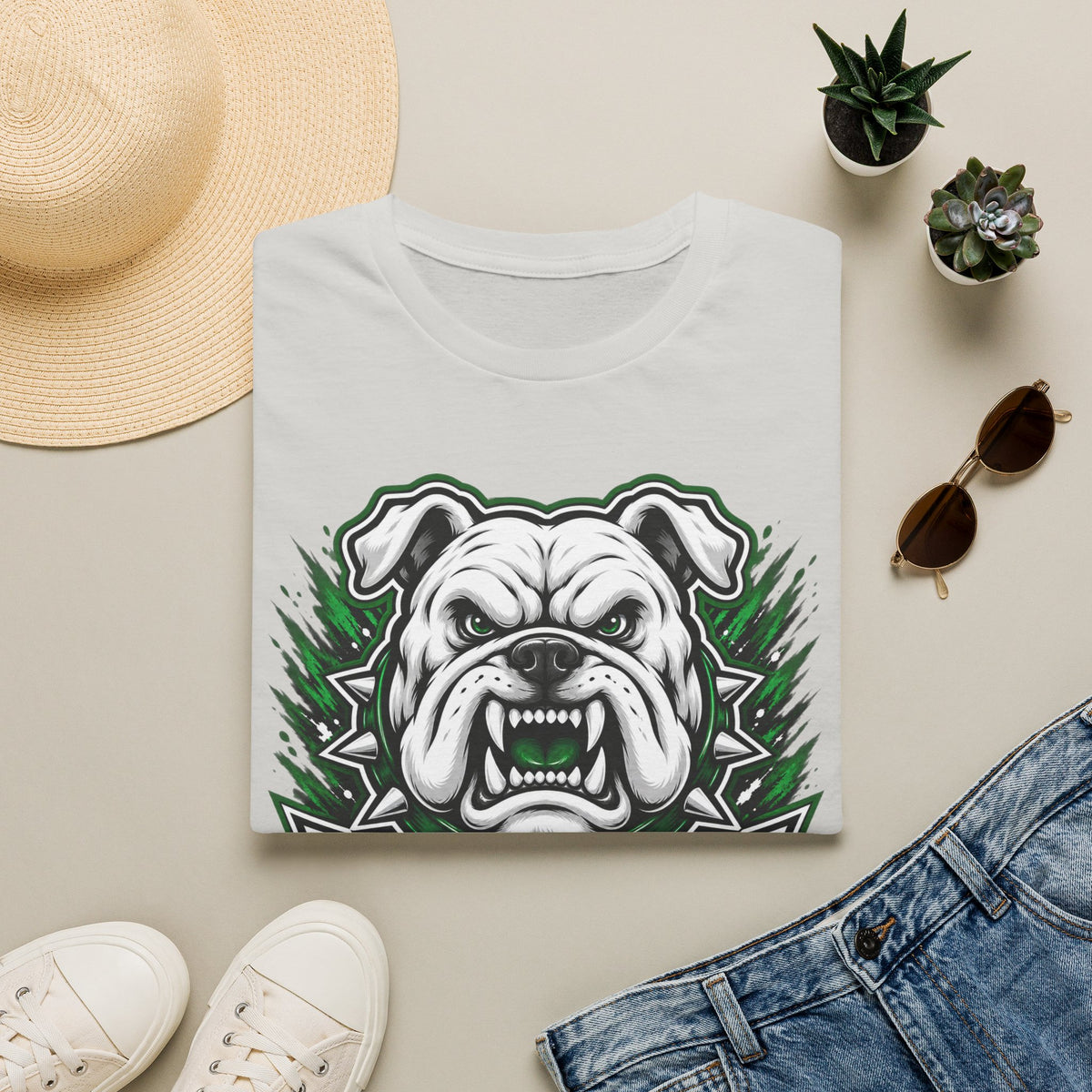 Bulldogs Mascot T-Shirt — Marion Bulldogs School Spirit Tee