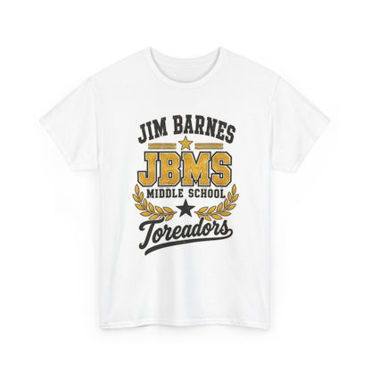 Jim Barnes Middle School JBMS Toreadors T-Shirt