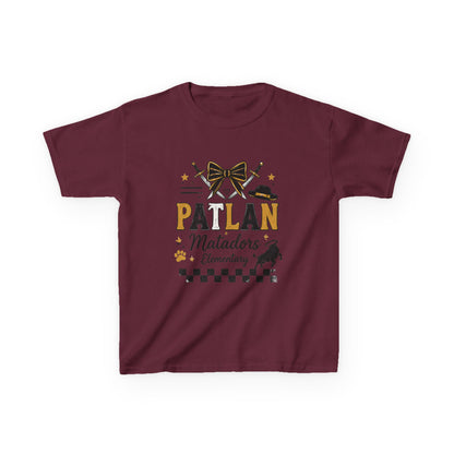 Patlan Matadors Elementary Kids T-Shirt — School Spirit Tee