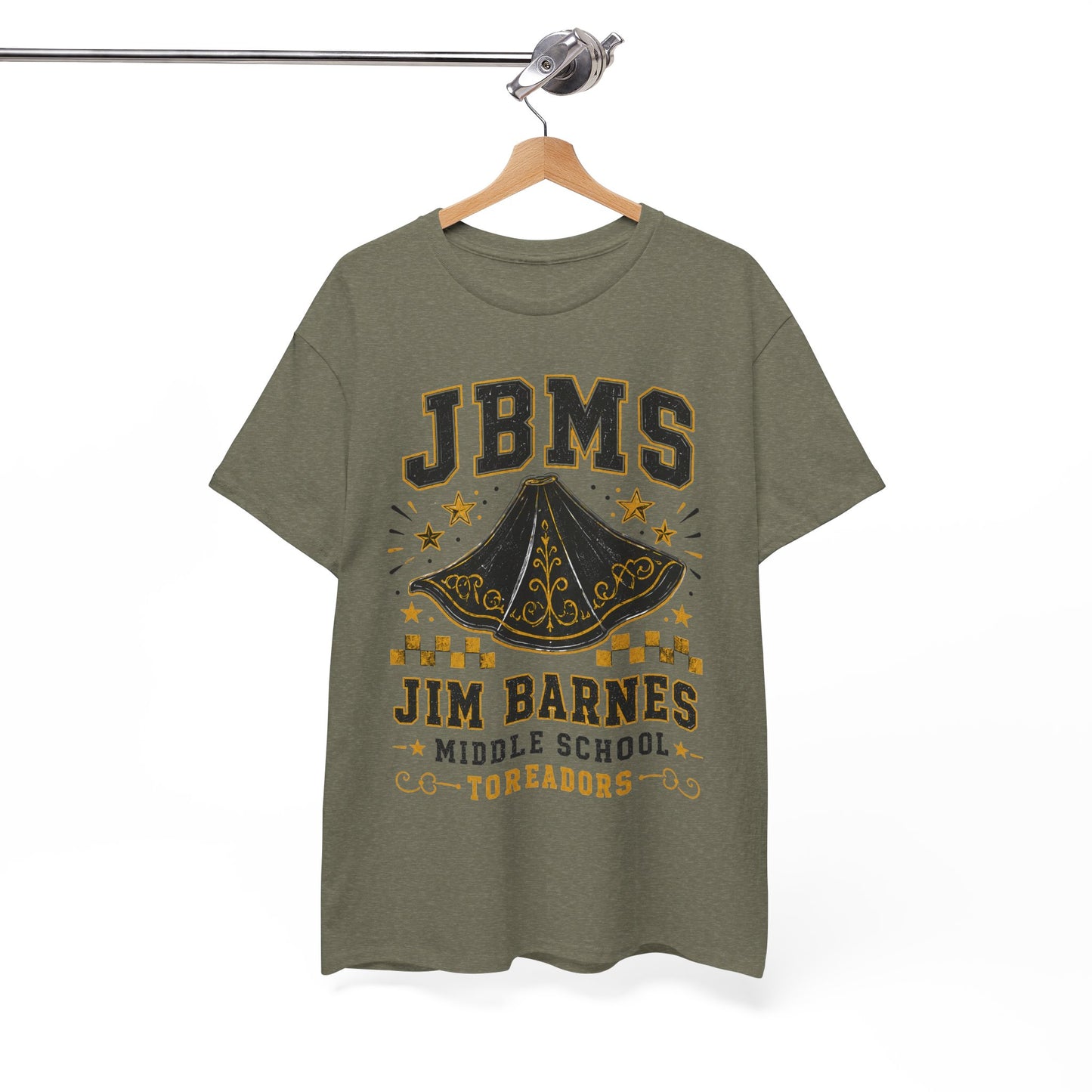 Jim Barnes Middle School JBMS Tornadoes T-Shirt — School Spirit Tee