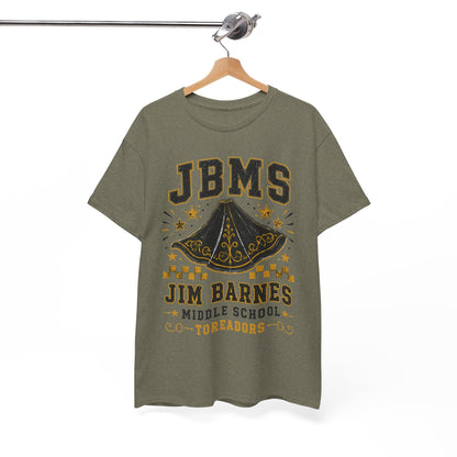 Jim Barnes Middle School JBMS Tornadoes T-Shirt — School Spirit Tee