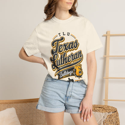 Texas Lutheran Bulldogs Vintage Script T-Shirt