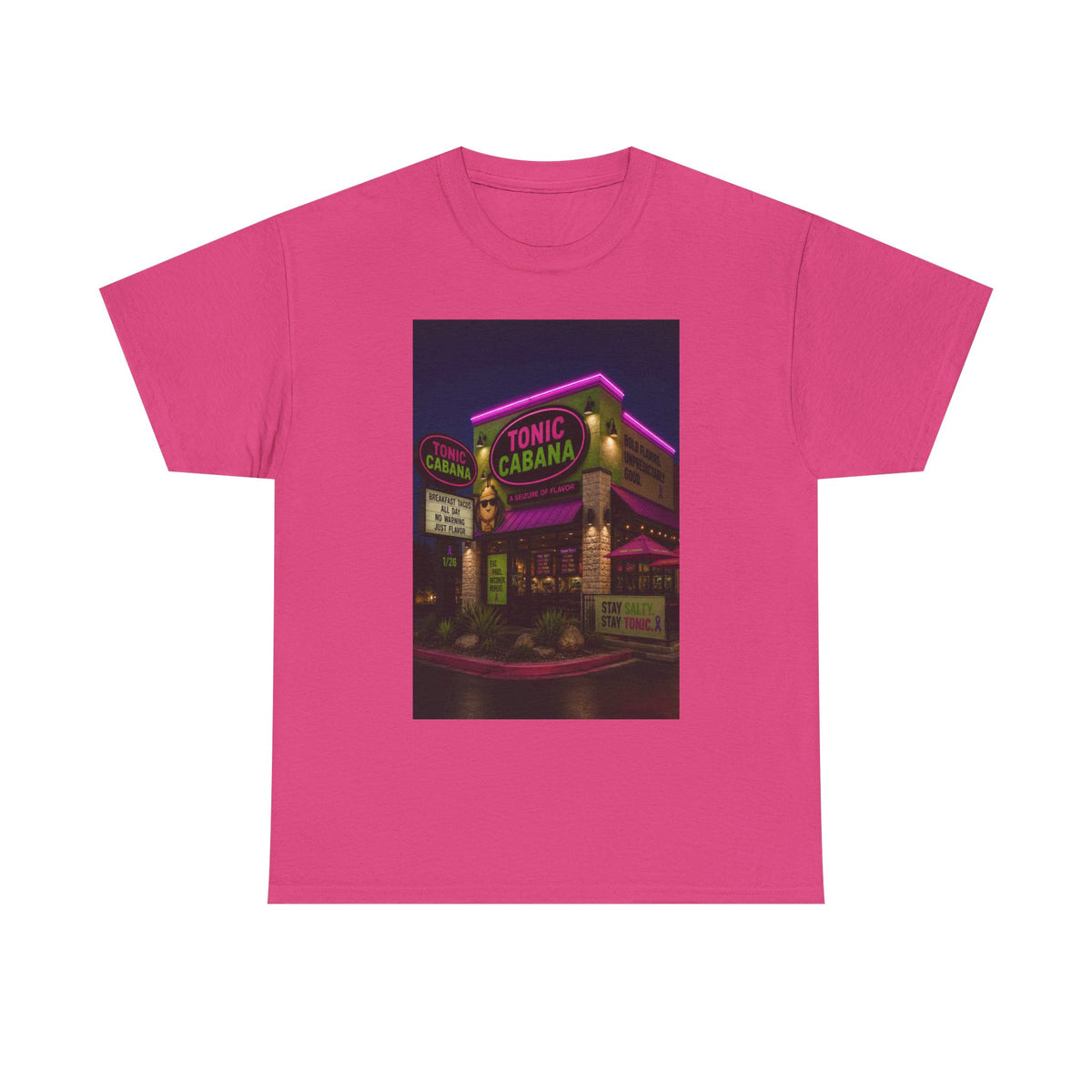 T-Shirt — Neon Tonic Cabana Nightclub Graphic Tee