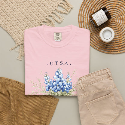 UTSA Roadrunners Floral T‑Shirt — Bluebonnet College Spirit Tee
