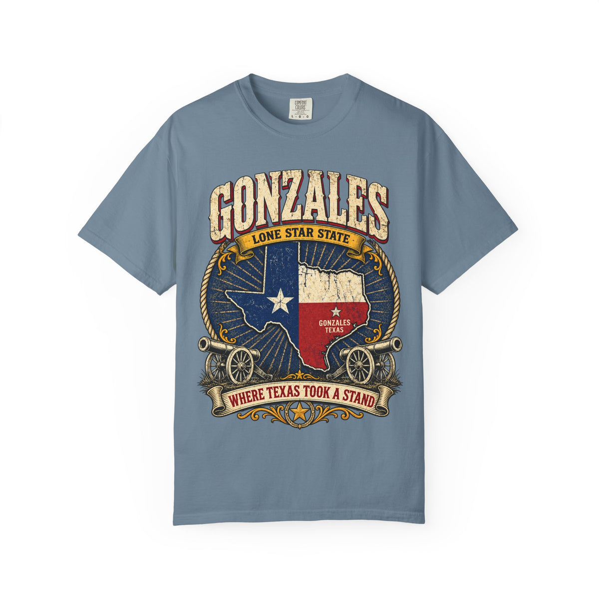 Gonzales Texas T-Shirt — 'Where Texas Took a Stand' Lone Star Heritage Tee