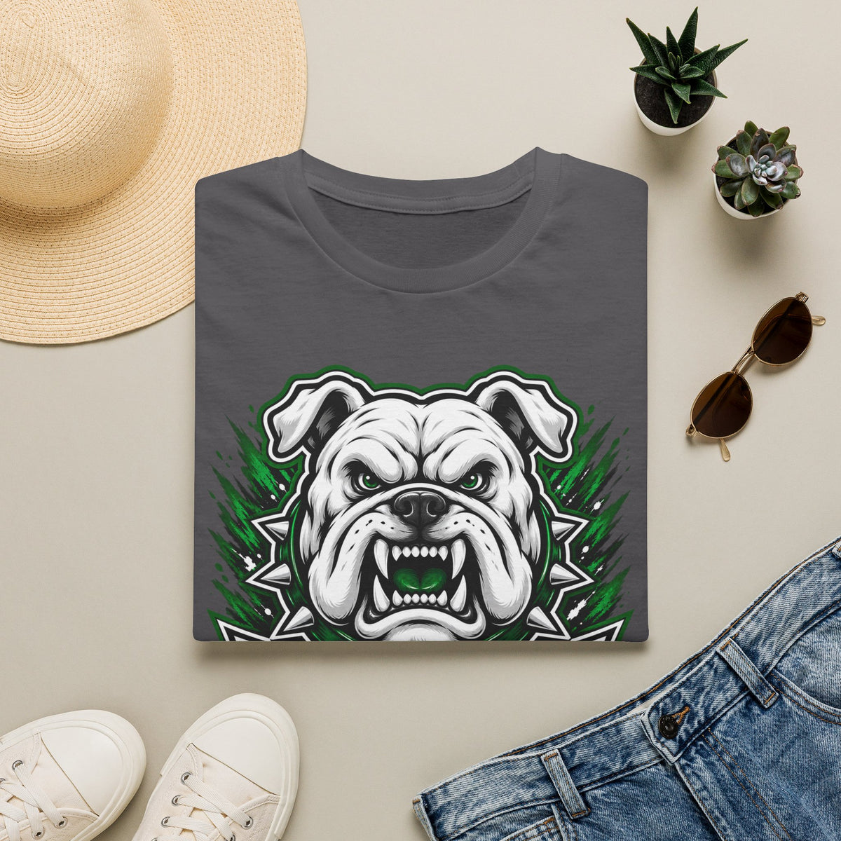 Bulldogs Mascot T-Shirt — Marion Bulldogs School Spirit Tee