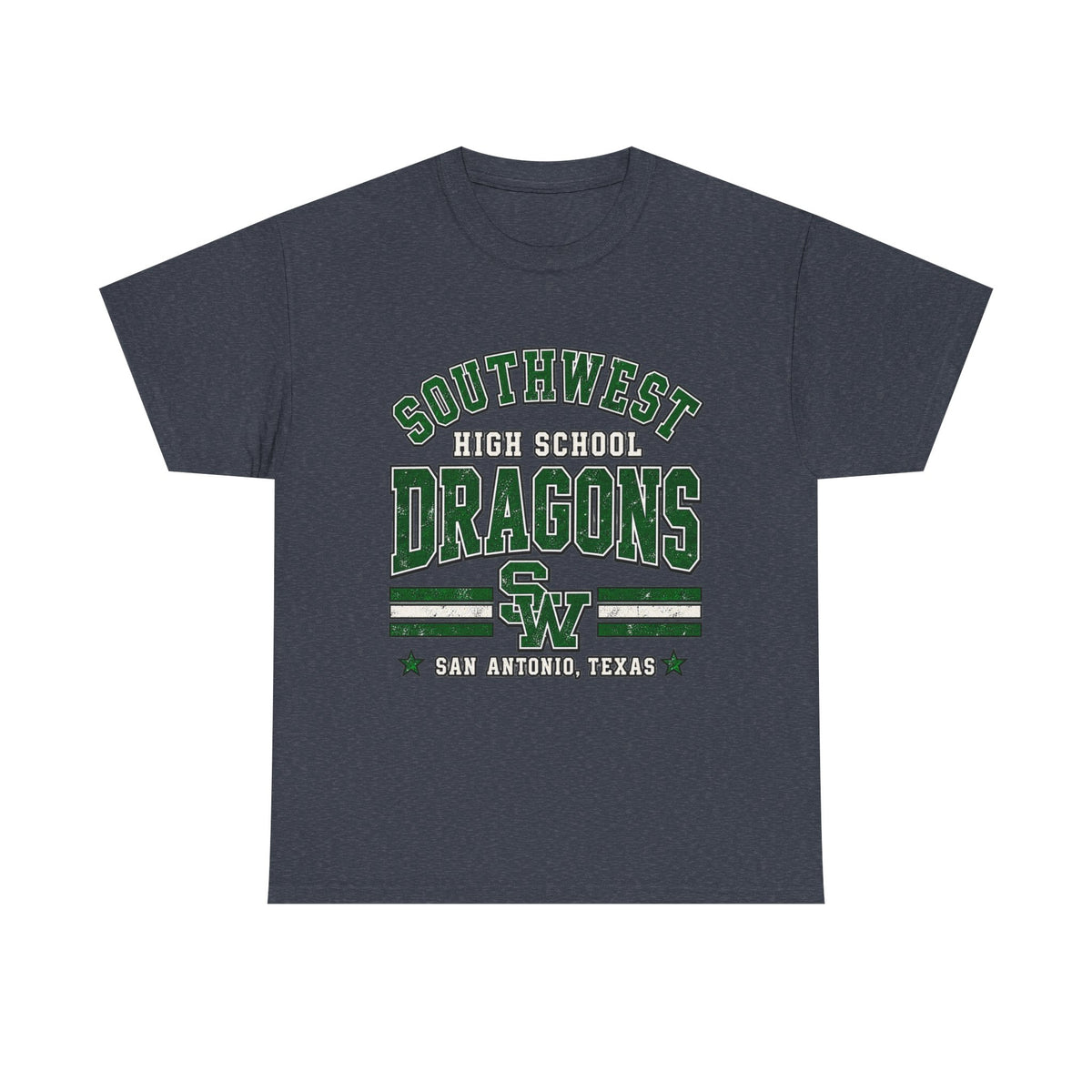 Southwest High School Dragons Tee — San Antonio, TX School Spirit Shirt