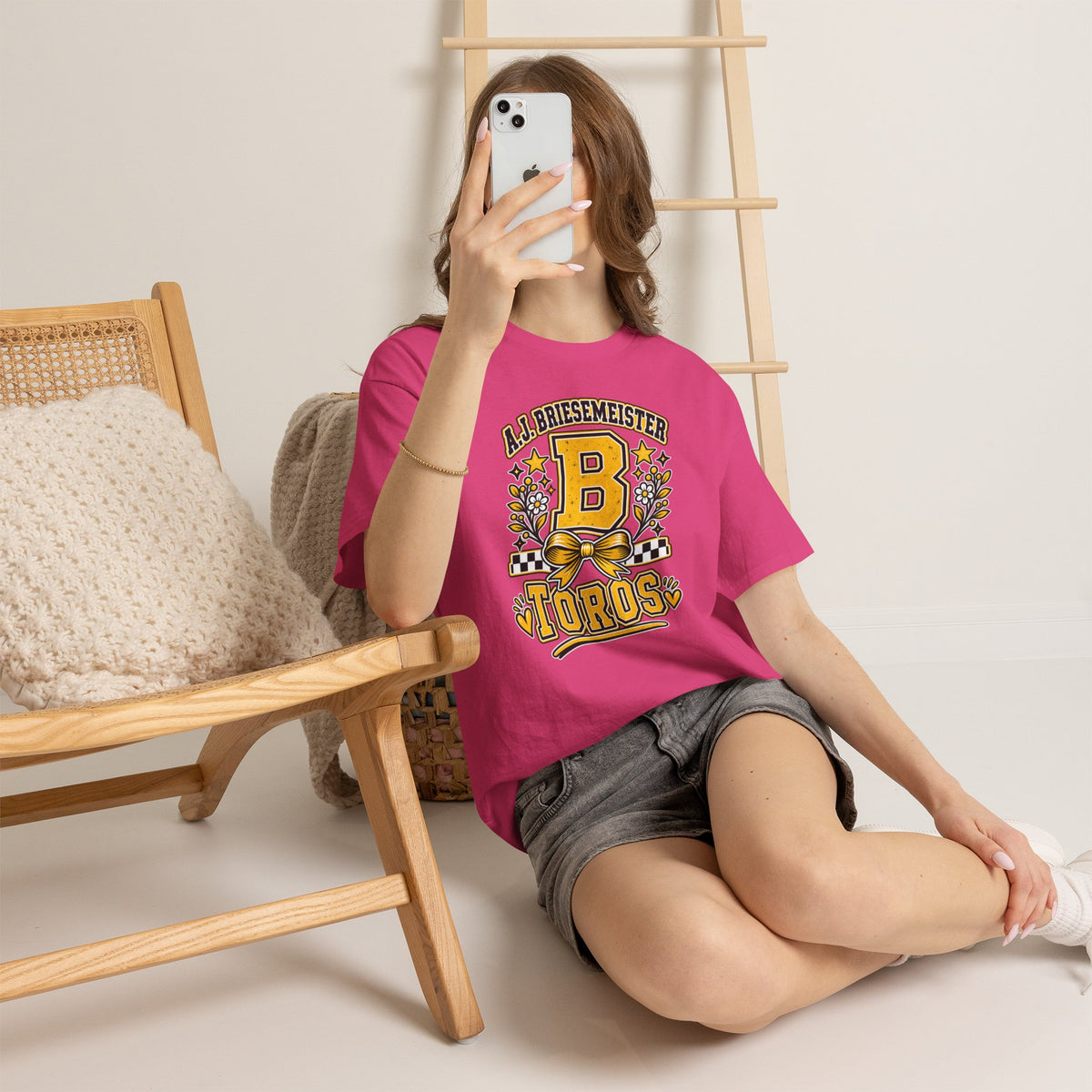 Toros 'B' Crest T-Shirt — AJ Briesemeister School Spirit Tee