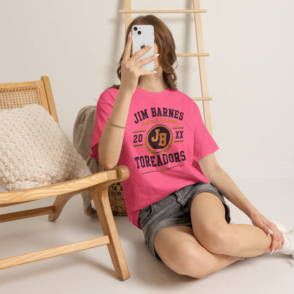 Jim Barnes Middle School Toreadors T-Shirt — School Spirit Tee with JB Crest